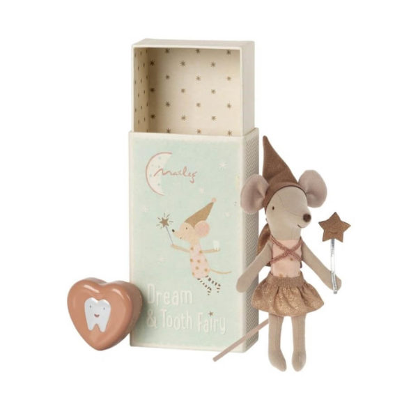 Maileg Tooth Fairy Matchbox Rose