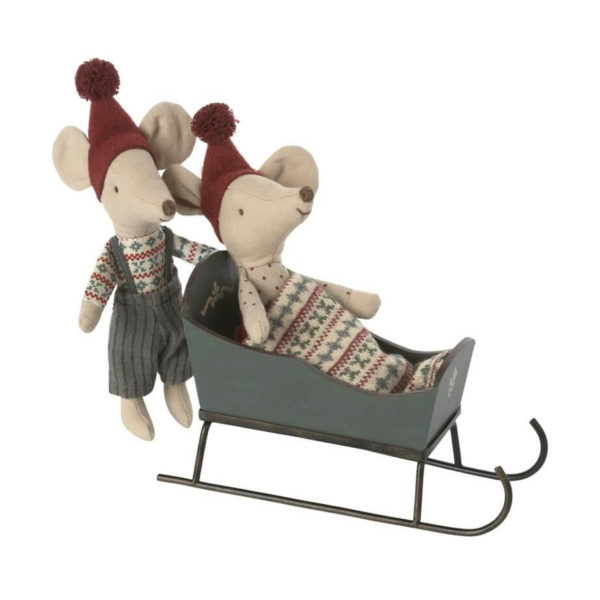 Maileg Mouse Sleigh