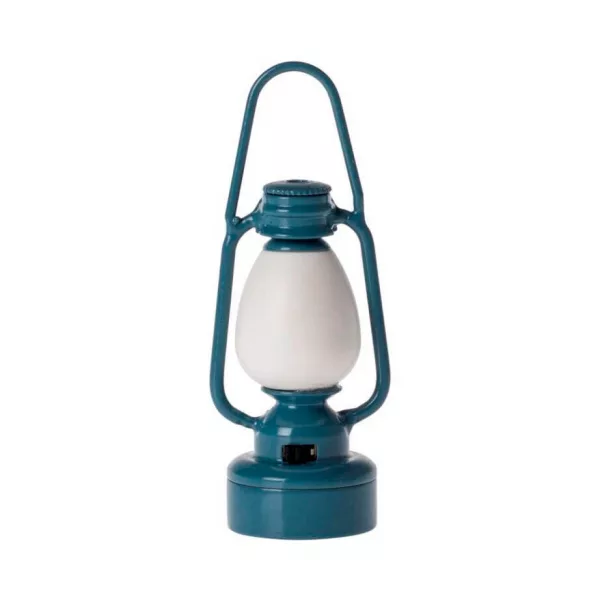 Maileg Lantern Mouse Blue