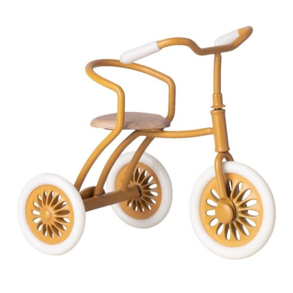 Maileg Mouse Tricycle Ocher