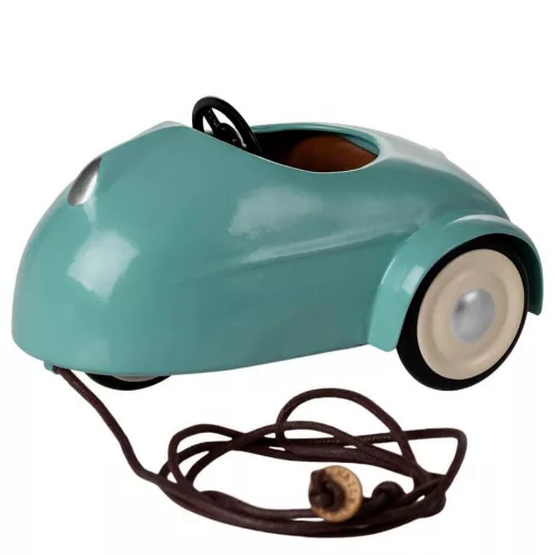 Maileg Metal Car Mouse Light Blue