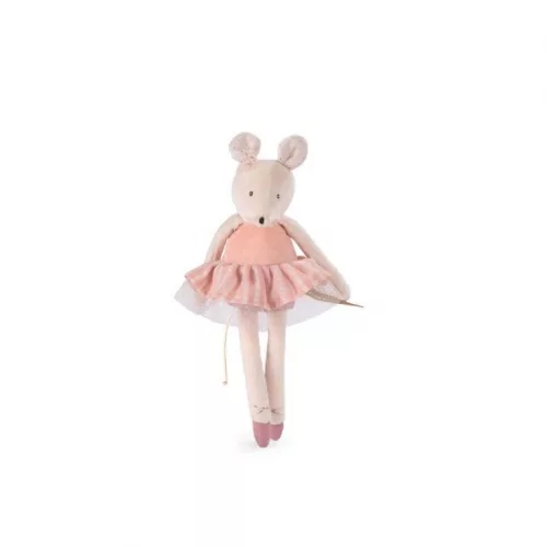 Moulin Roty La Petite de Danse Pink Mouse Soft Toy