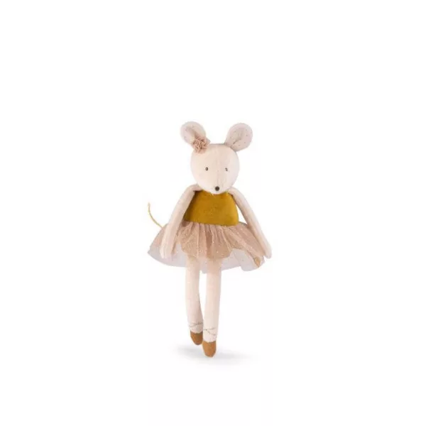 Moulin Roty La Petite Ecole De Danse Gold Mouse