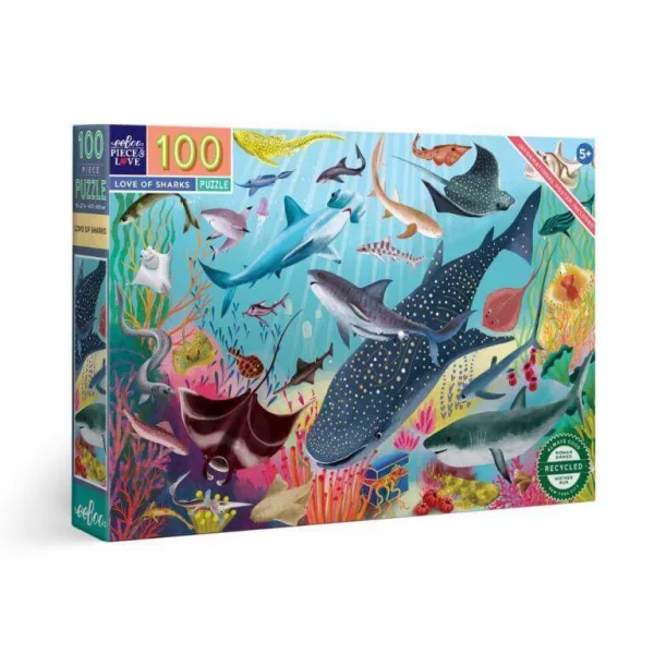 Love of Sharks 100 Pieces