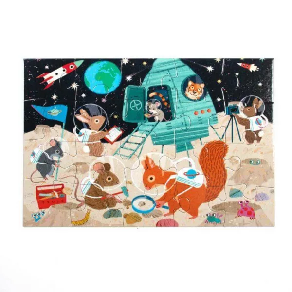 eeBoo Space Exploration 20 Piece Puzzle