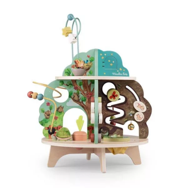 Trois Petits Lapins Wooden Activity Toy