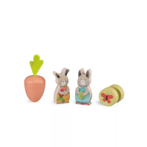 Trois Petits Lapins Wooden Stack Up Toy