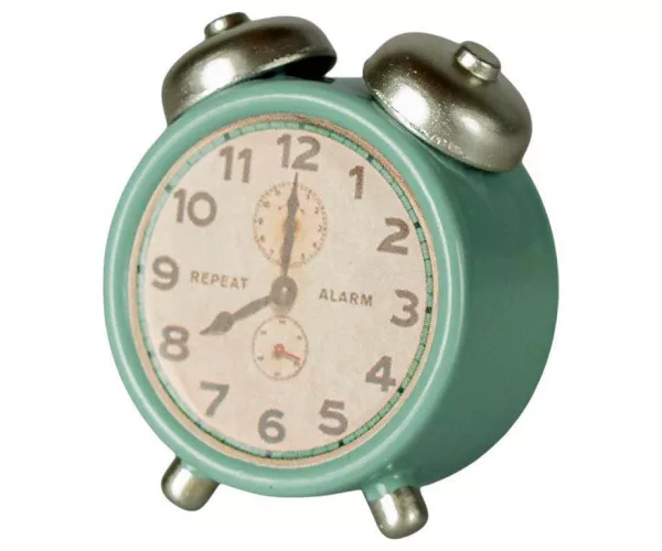 Maileg Alarm Clock Mouse Mint