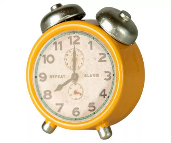 Maileg Alarm Clock Mouse Yellow