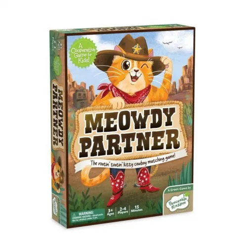 Peaceable Kingdom Meowdy Partner